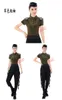 Magliette da donna 2023 Nappe da lavoro con perline T-shirt a maniche lunghe da donna Spettacolo di danza con scollo a V Pietre preziose nere Top