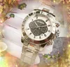 Luxury automatic mechanical movement watch 40mm 904L stainless steel sapphire glass 5TM waterproof all sub dials function hour wristwatch Christmas gifts