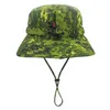 Wide Brim Hats Outfly Outdoor Camping Men Short Hat Fisherman Hat Camouflage Tactical Hat Farm Sun Protection Heat Insulation Lightweight R230308