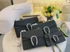 Dionysuss Luxurys Designers Bags متعددة الاستخدامات Monograms Vintage Crossbody Leather Shoulder Strap Designer Bag