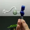 Smoking Pipes Classic Coloured Beauty Football Glass Boiler