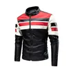 Erkek Ceketler Erkek Motosiklet Deri Ceket Markası Sıradan Sıcak Pole Biker Bomber Pu Ceket Erkek Rüzgar Geçirmez Kış Vintage Palto 230309