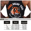 Recessões de boxe tigre preto muay thai maiús