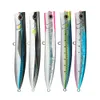 Baits Lures JIGGINGPRO 190mm 60g Topwater Popper Lure Sea Fishing Lure Amberjack Kingfish Tuna GT Bait Lure 230309