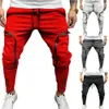 Mens Pants Jogger Spring Summer Hipster Streetwear Male Solid Color Casual Cargo Men Trousers 230309