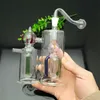 Rökning Pipesnnew Strawberry Silent Twin Glass Hotpot Passist Glas Vattenrör