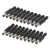 ESCAM Stück xmm xmm Stecker DC InLine Stecker Buchse Jack Connector Adapter Kunststoffabdeckung