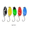 Baits Lures JYJ 20pieces a box colorful metal jig spoon lure bait for fishing tackle spinner wobbler pesca trout bait 230309