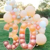 Other Event Party Supplies 73cm93cm Big 09 Balloon Filling Box Number Frame Stand DIY Baby Shower 1st Birthday Alphabet Mosaic Anniversary Wedding Decor 230309