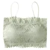 Bustiers Corsets One-Shoulder Round Lace Sling Lap Chest Solid Color Tube Top Beauty Back Rrimer with幅約30cm材料Spandexbu