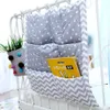 Bedding Sets 5050cm Cartoon Bed Hanging Storage Bag Baby Cot Bed Brand Baby Cotton Crib Organizer Toy Diaper Pocket for Crib Bedding Set 230309