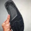 diseñador de gato negro zapatillas de deporte zapatillas de deporte Diseñador de cuero con cordones en la cola Zapatillas de deporte de gran tamaño para mujer Gamuza de terciopelo de lujo con tamaño de caja 35-46