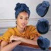 Mulher Muslim Headscarf Cap da cabeça africana envolve elegante turbante retrô para fadies beanies Caps Capacete muçulmano RL535