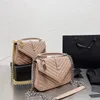 Luxurys tygväska designer handväskor kvinnor axelväskor högkvalitativa modekedja läderväskor kvinna crossbody väska klassisk plånbok kosmetisk väska handväska