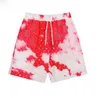 Hawaii Blumenbriefdruck Strandhemden Herren Designer Seide Bowling Freizeithemden Männer SommerShorts Kurzarm Loses Hemd Outfit Trainingsanzüge