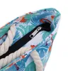 Canvas flamingo makeup bag Creative Cartoon hand bags women outdoor travel camping storage sack summer beach bag cotton rope cosmetic bags
