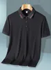 Men's Polos Cotton Shirts Summer Short Sleeve Breathable Classic Slim Fit Casual Wear Tee Shirt Big Size 8XL 230308