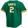 28 Matt Olson Trikot 26 Chapman 9 Reggie Jackson 24 Rickey Henderson 50 Mike Fiers 2 Khris Davis Baseball-Trikots atmungsaktiv 9