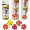 Baking Moulds Flower Cream Pastry Tips Nozzles Stainless Steel Russian Tulip Icing Piping Bag Cupcake Cake Decorating Tools 230308