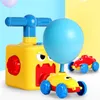 Electric RC Track Power Balloon Tower Toy Puzzle Fun Education Inertia Air Car Science Experimen for Children Gift 230308