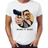 남자 T 셔츠 큰 Lebowski Walter Mark it Zero Funny Quoty Artsy Artwork 티셔츠 Homme 그래픽 탑 Tees Camiseta Men 's