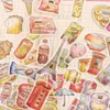 Gift Wrap Cute Cake Foods Journal Stickers DIY Stationery Scrapbook Supplies Pink Washi Scrapbooking Material Diary Decoration