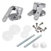 Other Bath Toilet Supplies Zinc Alloy Bathroom Accessories Hygienic Cover Hinge With Screw elf 230308