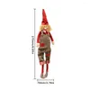 Kerstdecoraties elf Figurine Doll Santa Claus mannelijke en vrouwelijke decoratie