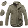 Jackets masculinos Men roupas táticas Autumn Winter Fleece Jacket Exército Hunt Softshell Hunt Military Style