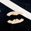 Tasarımcı İnci Broş Markası 18K Altın Kaplama Broşlar Bahar Yeni Lüks Kız Aşk Pinleri Zarif Çok Yönlü Tasarım Hediyesi Kelt Takıları Kutu