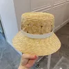 Wide White Long Ribbon Bucket Hats Women Rotate Paisley Pattern Caps Lady Summer Ourdoor Small Face Sun Hats