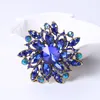 Brooches Alloy Crystal Brooch Corsage High-End Clothing Accessories Collar Pin Factory Direct Sales