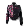 Y2k kleding vrouwen varsity jas print lente streetwear lange mouw outfits modejas dames honkbaljack 2303093