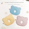 Pillows 4D Baby Correction Pillow Breathable born Positive Head Baby Anti-Offset Head Correction Pillow For 0-3-6 Months 1 Year Old 230309