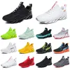 men running shoes fashion trainers General Cargo black white blue yellow green teal mens breathable sports sneakers nine