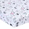 Sängkläder sätter spjälsängar Passar för spädbarn och småbarn i sängkläder set Muslinlife Cotton Crib Madrass Protector Baby Bed Sheet For Crib Size 230309