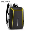 Школьные сумки Ake Marti Многофункциональный анти -краже рюкзак мужски 15,6 дюйма ноутбука для ноутбука USB Travel Sack Sack Scool Sack для мужчины 230309