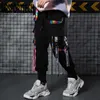 Herrbyxor lastbyxor byxor springer män byxor joggar pant streetwear hip hop lossa hajuku pantalones casual sportbyxor män 230309