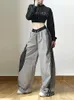 Spodnie damskie capris y2k damskie odzież streetwear technologiczna Koreańska harajuku spadochronowe spodnie Mężczyźni Tech Technepty szerokie joggery nogi spodnie ubrania 230309