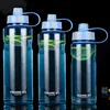 ウォーターボトルbpa無料1000ml/1500ml/2000ml水ポータブルフィットネスのためのペットボトルボトル230309のために飲むスポーツボトル