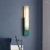 Vägglampor Modern LED hartslampa nordiskt levande sovrum trappa gång i el tv bakgrundsbelysning fixtur sconce inomhusdekor