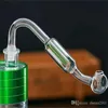 Double filter glass board Wholesale Glass bongs Oil Burner Glass Water Pipe Oil Rigs Smoking, Oil.