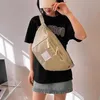 Vintage Women Crossbody Bag Chest Bag Half Moon Shape Shoulder Bags Travel Handbag Messenger Pouch Adjustable Strap Waist Packs