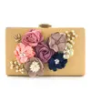 Hengmei handbag factory hand holding Dinner Bag fashion handmade three-dimensional flower chain women's bag 230309