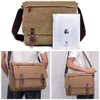 أكياس الأشياء Markroyal Fashion Canvas Messenger Bag Business Computer Bag Bag عالية الجودة من الذكور حقيبة كمبيوتر محمول حقيبة كمبيوتر محمول 230309