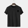 Men's T Shirts Menswear Short Sleeved Cotton T-shirt Summer Loose Round Neck Personalized Casual European Size Men Fashion