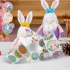Gift Wrap 500pcsPcs 25mm Easter Sticker Kids Happy Egg Cartoon Sealing Labels Paper Spring