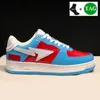 Novos sapatos casuais masculinos Sta Low tênis Designer Nigo Bathing Apes sapatos femininos plataforma cinza preto couro envernizado verde branco ABC Camo azul tênis masculino