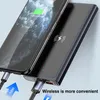 Trådlös Power Bank Portable 10000mAh Charger PD18W Fast Charging Externt batteri för QC3.0 iPhone Xiaomi Huawei