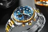 Wristwatches Top Brand Full Steel Business Quartzwatch مع Waterproof Design Wast Watch for Manwristwatches Thun22